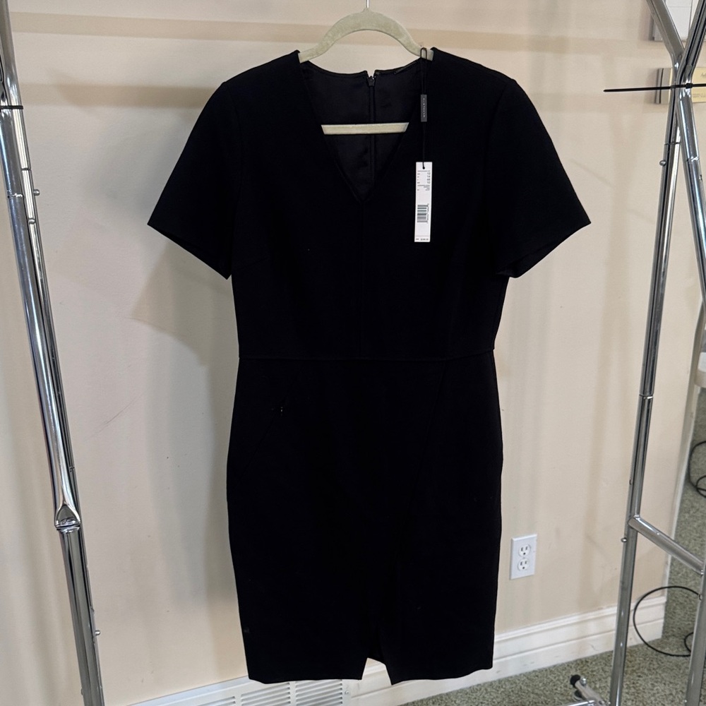 Elie Tahari Black Lined Dress